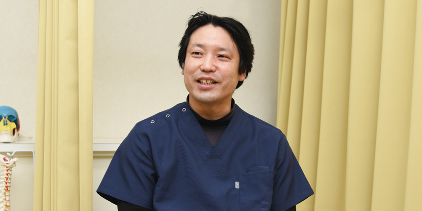 体にストレスを与えない「無痛整体」<br />
地域に根付き、幅広い世代の健康を支える