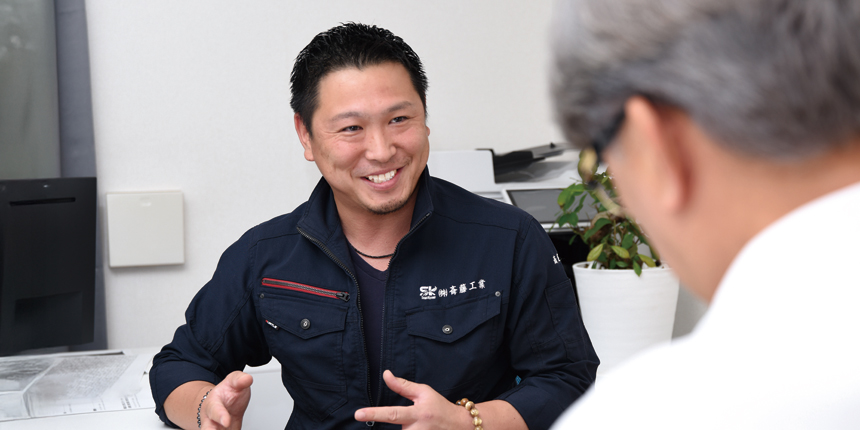 高い技術力で人と街をつなぐ<br />
情熱と愛情に溢れる橋梁工事の匠