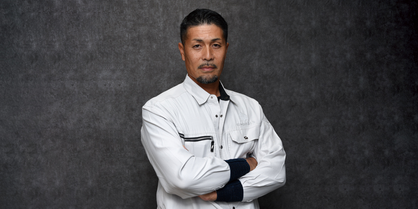 一流の“かっこいい”とび職を育てる<br />
鉄骨建方工事のプロフェッショナル集団<br />
